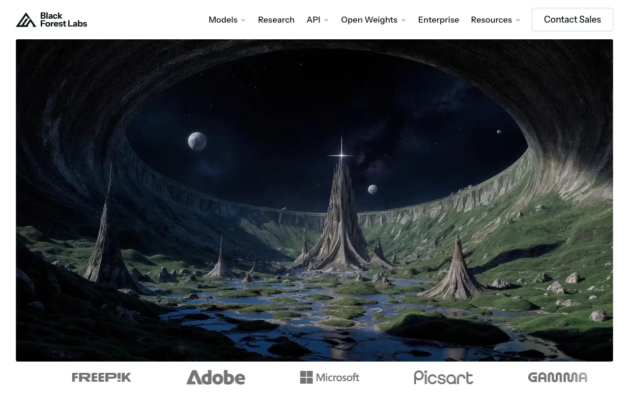 Screenshot of FLUX