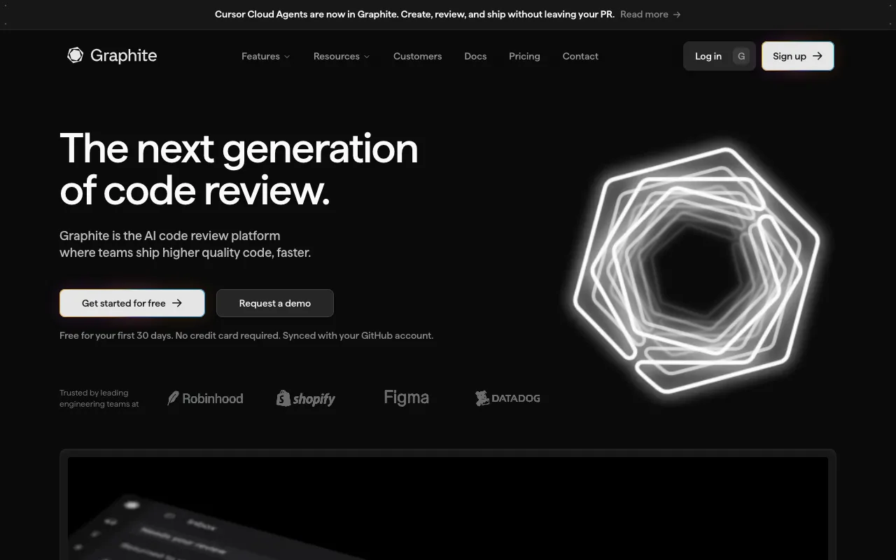 Screenshot of Graphite