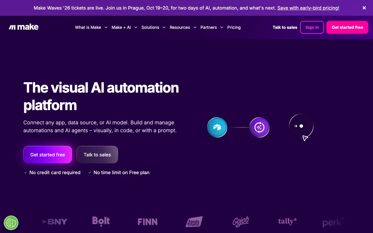 Screenshot of Make