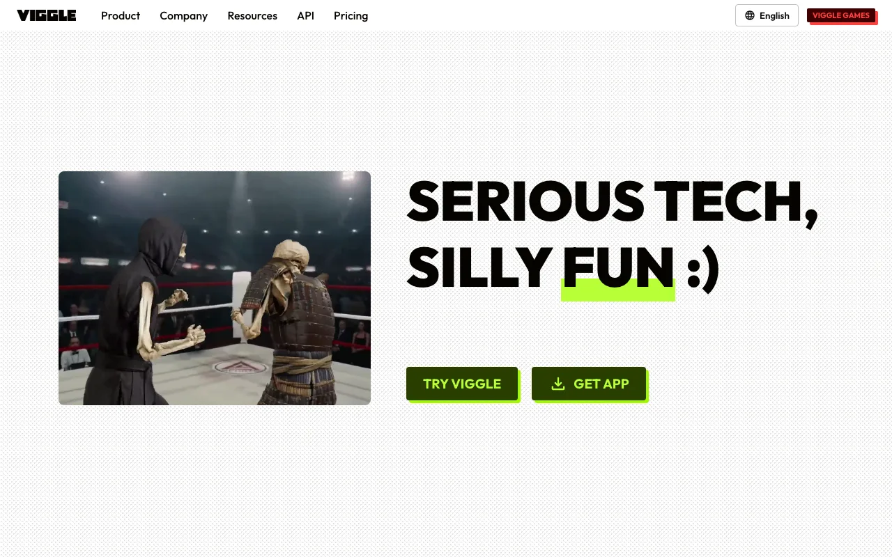 Screenshot of Viggle